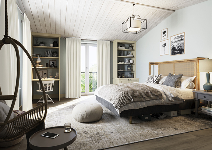 Odessa Velvet, Ivory - Made to Measure Curtains - Image 7